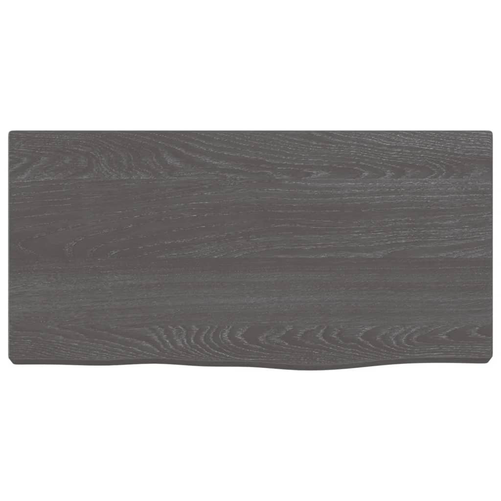 Wall Shelf Treated Solid Wood Oak