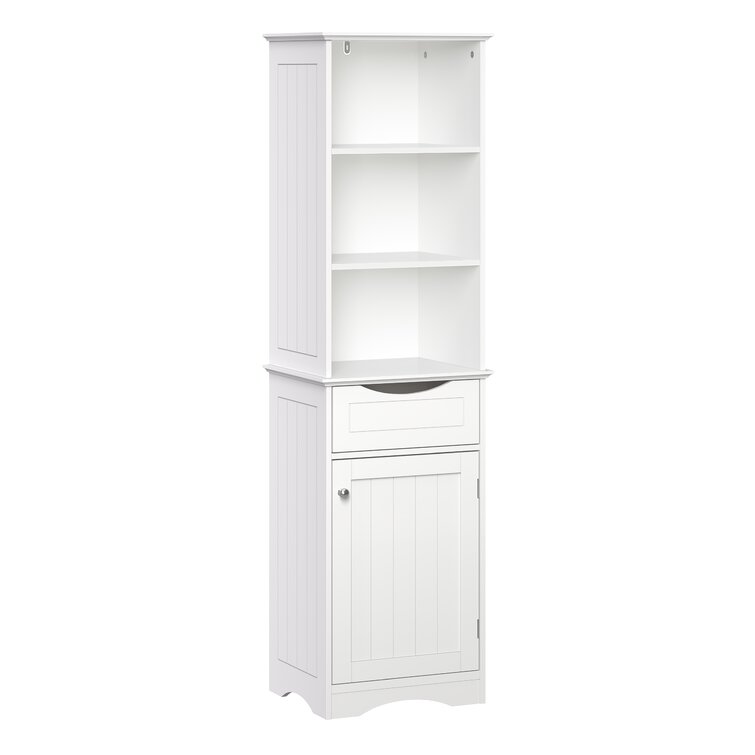 Elya 7'' W x 25.3'' H x 7'' D Linen Cabinet Winston Porter