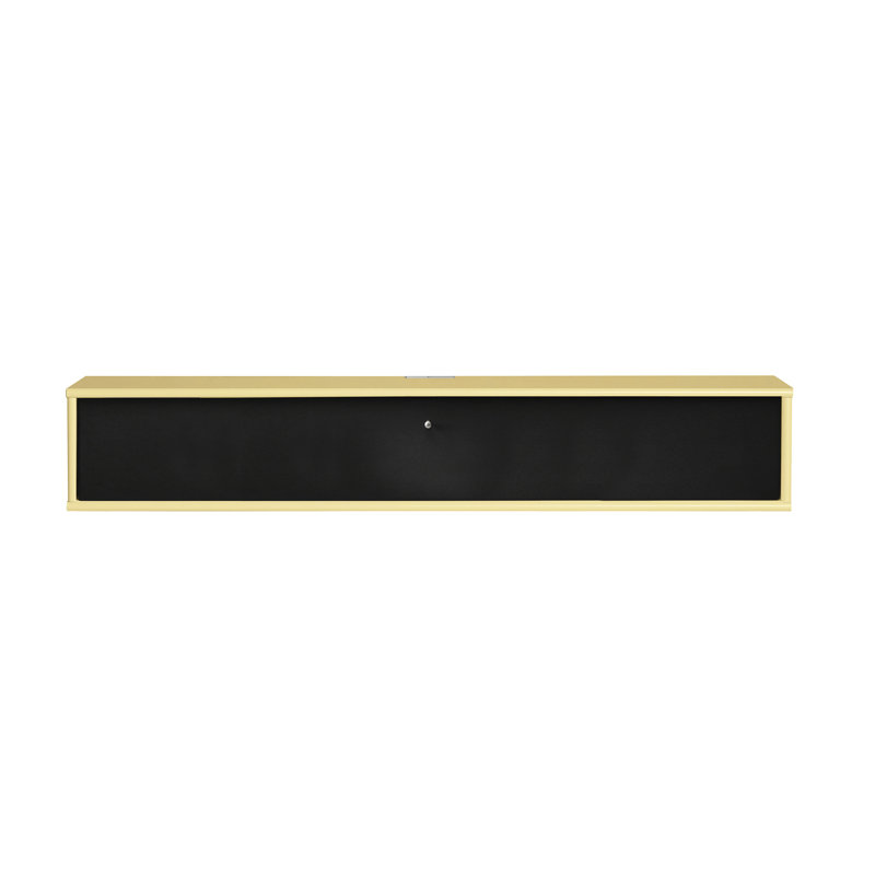 Mistral Floating TV Stand for TVs up to 60", Yellow
