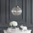Tatianna 1 - Light Antique Brass/Clear Pendant-1511850339