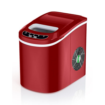 Machine à glaçons électrique portative compacte, machine à glace de comptoir avec panneau facile à utiliser, fonctionnement silencieux et écoénergétique