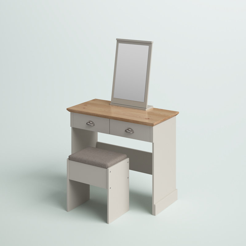Brielle Dressing Table with Mirror