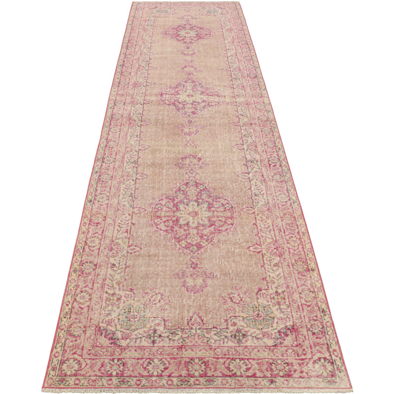 One-of-a-Kind 3'1x13' Hand Knotted Area Rug