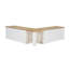 Banc de coin rembourré avec rangement caché Selby-88429625-88429624
