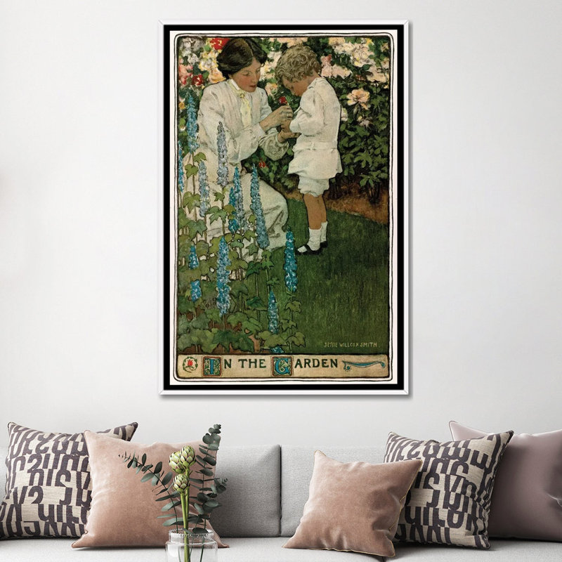 Print, 152.4 cm H x 101.6cm W x 4.445cm D, White
