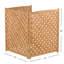 Écran de clôture pour climatiseur en bois massif l 32,68 po x P 32,68 po Joywood