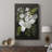Alabaster Bouquet II -Custom Wrapped Gallery Cavas