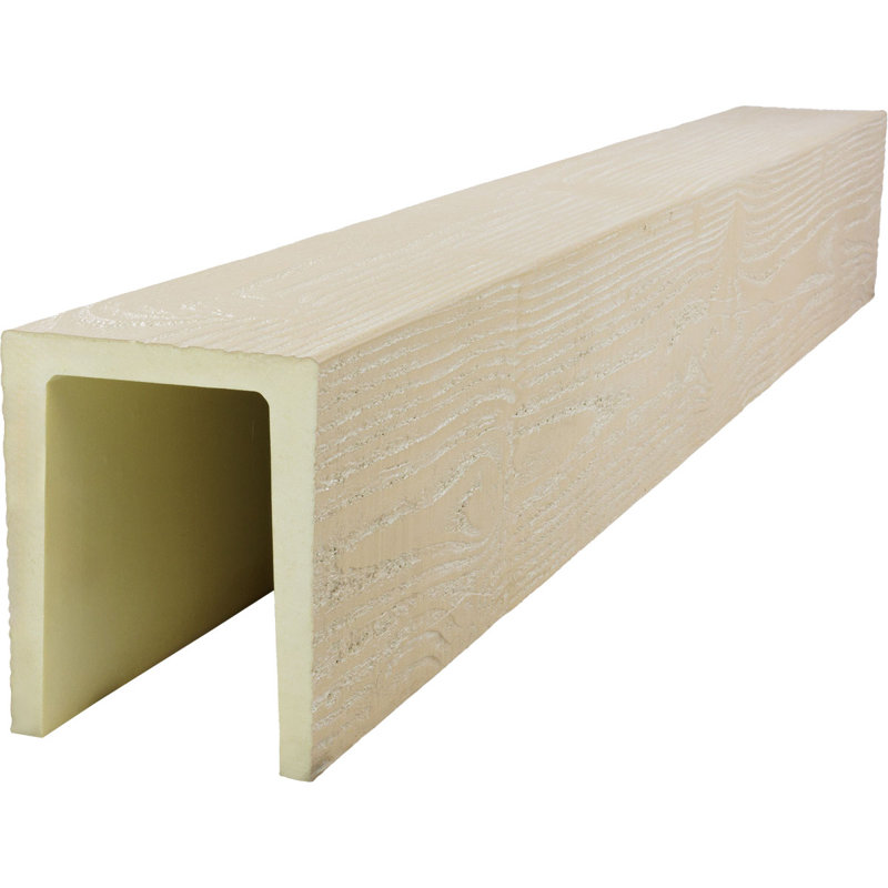 Poutre Heritage Timber Mena, H 7,5 po x l 5,5 po x P 288 po, Vanille Chai
