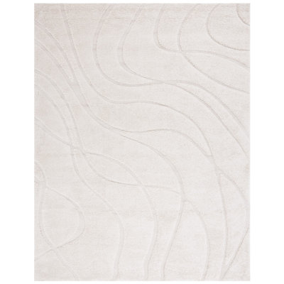 Reidy Machine Woven Polypropylene Beige Rug