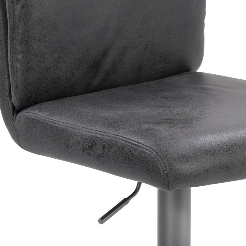Tabouret pivotant à hauteur réglable, Gris