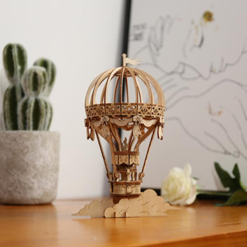 DIY 3D Puzzle - Hot Air Balloon - 140pcs