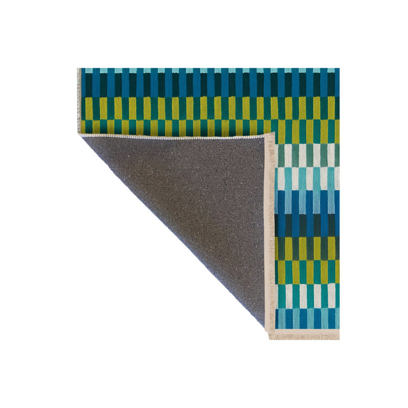 Tapis vert Mosso, 2' x 2'11"