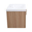 Meuble-lavabo moderne de 61 cm avec lavabo
