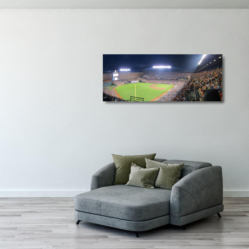 Camden Yards, 16" H x 40" W