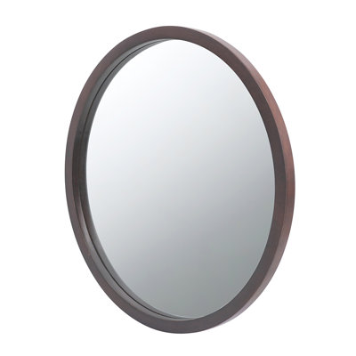 Charming Wooden Frame Wall Mirror
