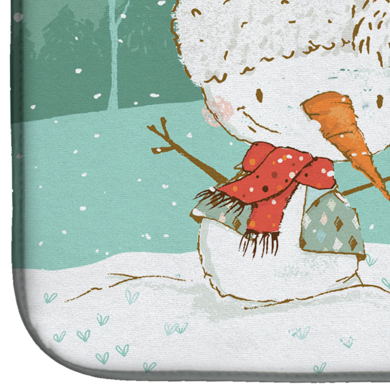 Snowman Christmas, Brown Greyhound