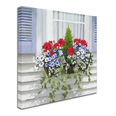 Armand 'Window Box' Print on Canvas