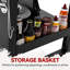 Royal Gourmet 34-Inch 4-Burner Propane Gas Griddle with Collapsible Side Shelves and Storage Basket
