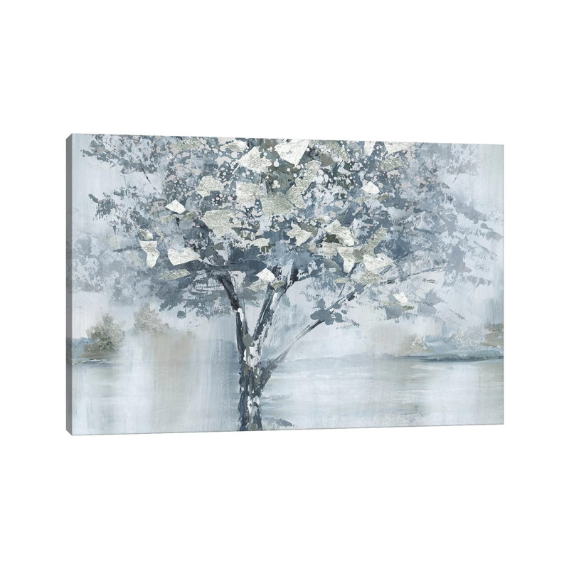 «Foil Foliage» par Nan - impression, Toile tendue, H 40 po x l 60 po x 1,5 po