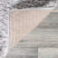 Tapis à poil long gris clair performance de style contemporain Andreanna-497154805