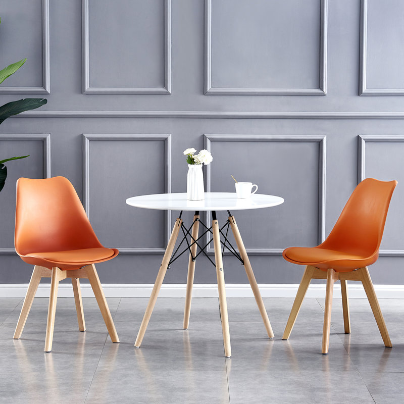 Croxley 116.84cm H Side Chair, Orange