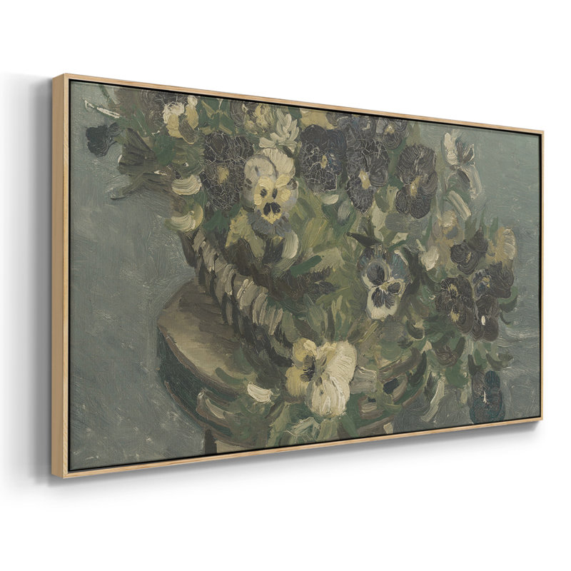 Série paysage - CMXI - Toile tendue avec châssis encadré - Prêt à être accroché, Noir, noir, noir, noir, H 17 po x l 33 po