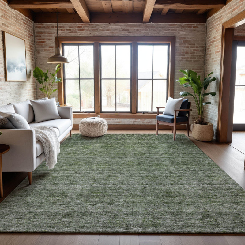 Premium Machine Washable Melvin AMF1170 Global Rug, Rectangle 8' x 10'