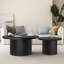 Solid Coffee Table Side Table Set-1924393629