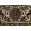 Tapis oriental traditionnel richement conçu 4 x 6