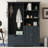 Multi-Functional Hall Tree with Shoe Storage Cabinet, Drawers, Shelves and Bench, Modern Coat Rack with Hooks for Entryway, Hallway, Mudroom, Foyer Organizer-707546597