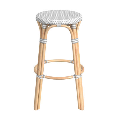 Alastair Hand-Woven Rattan Bar & Counter Stool