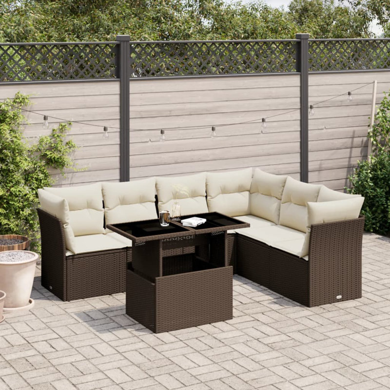 Ensemble de canapé de jardin Vidaxl
