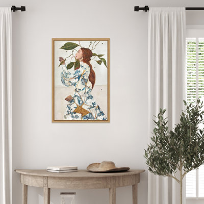 Le Voyage Fantastique No. 3 by Karenina Fabrizzi Framed Canvas Wall Art Print