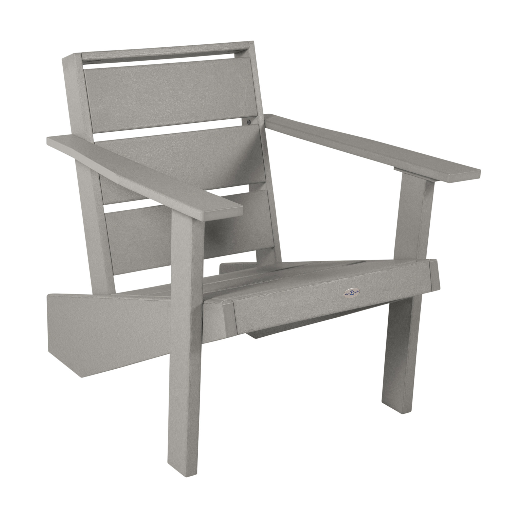 Haven Modern Adirondack Chair, Cove Gray