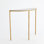 Hammered Gold Console
