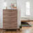 Aldiana 56" Modern 5-Drawer Chest
