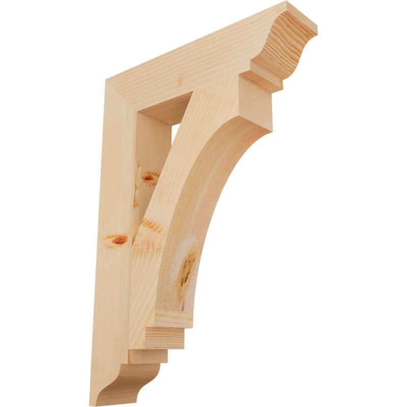 Support impérial traditionnel, H 26 po x l 3,5 po x P 18 po, Douglas (lisse)