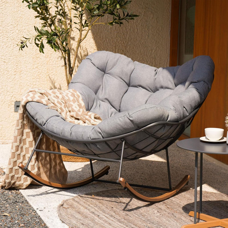 Chaise berçante d'extérieur Grand patio