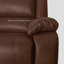 Canapé inclinable manuel de 81,5 po de largeur avec accoudoirs coussinés-130372668