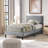 Tevrat Upholstered Platform Bed with Adjustable Headboard-845593058-845593059