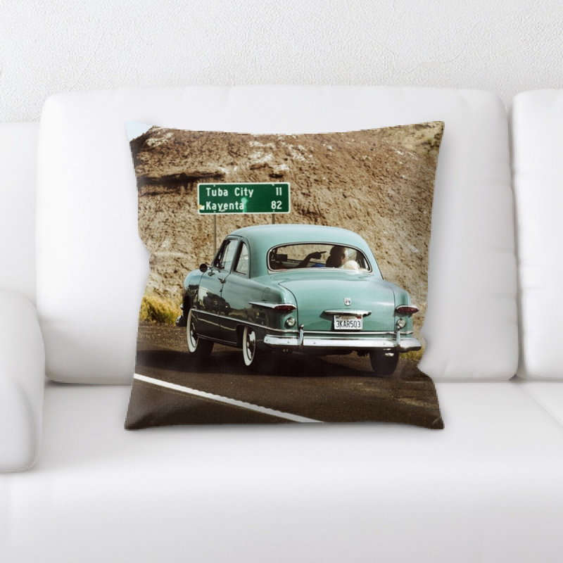 Marilyn Microsuede Reversible Throw Pillow