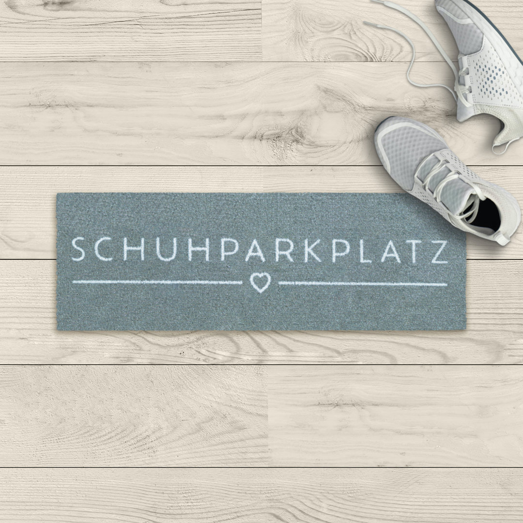 Fußmatte Fashion Printed – Waschbare Türmatte Schuhparkplatz 25 x 75 cm