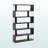 Rencher Geometric Bookcase-90128970