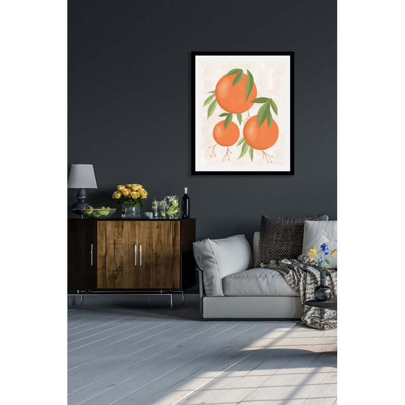 Finja - Single Picture Frame Print, 70cm H x 50cm W