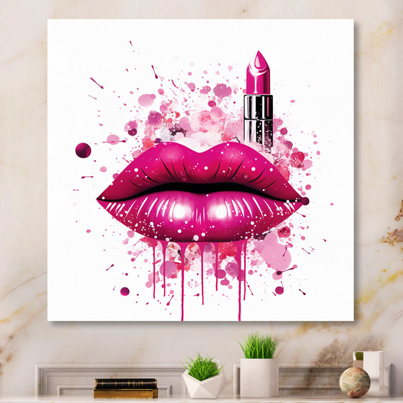 «Beauty World», reproduction sur toile, H 30 po x l 30 po x P 1 po, Toile tendue