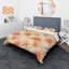 Ensemble de housse de couette à fleurs asiatiques designart handdrawn-35228200