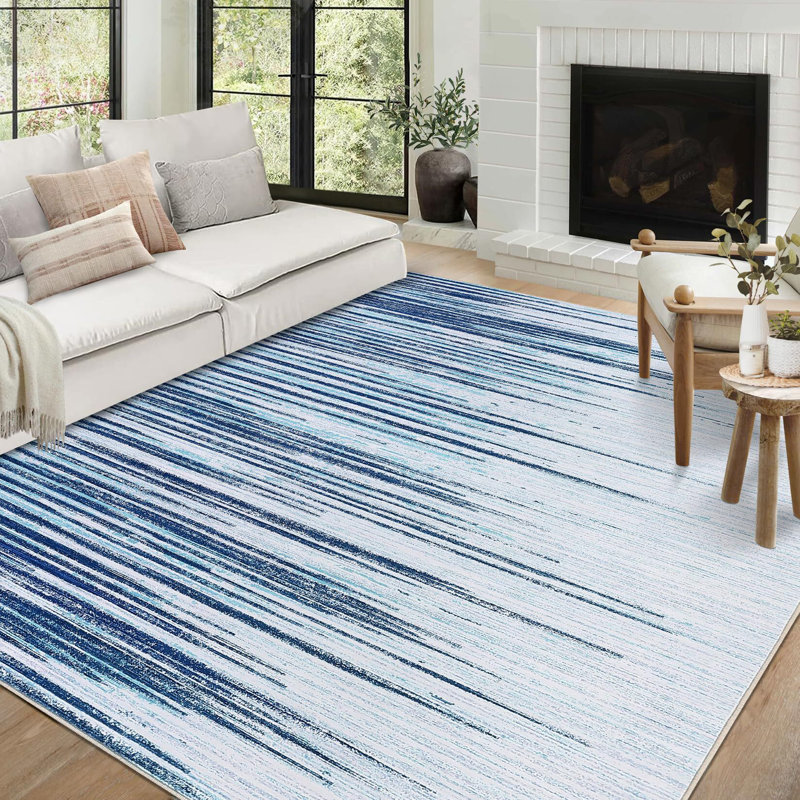 Tapis moderne lavable 9 x 12