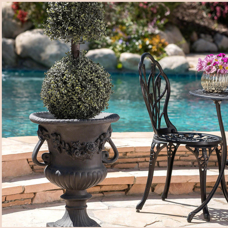 Jardinière d'extérieur, Noir antique