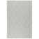 Diamond Platinum/White Machine Washable Rug