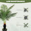 Faux Palm Tree in Pot-1901778737